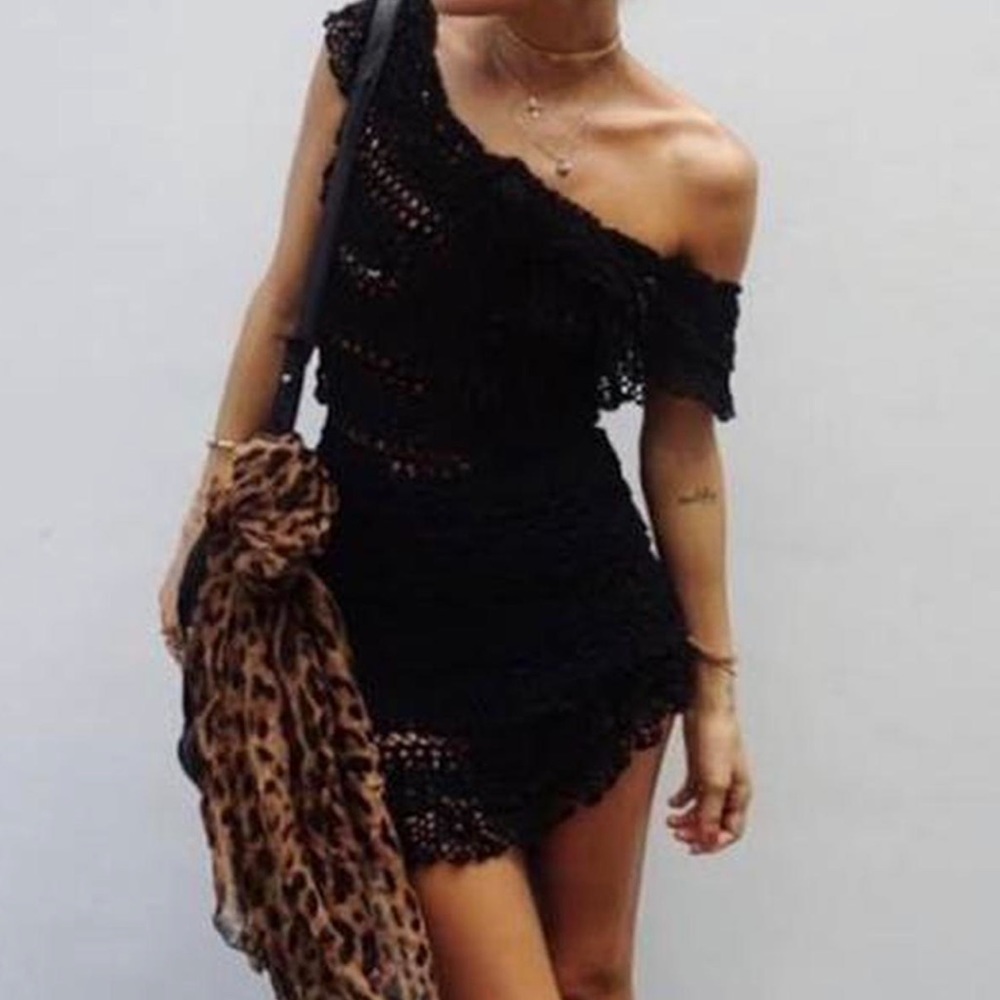 Rat & boa Havana dress